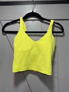 lululemon Neon Yellow align Tank